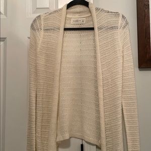 White Knit Cardigan